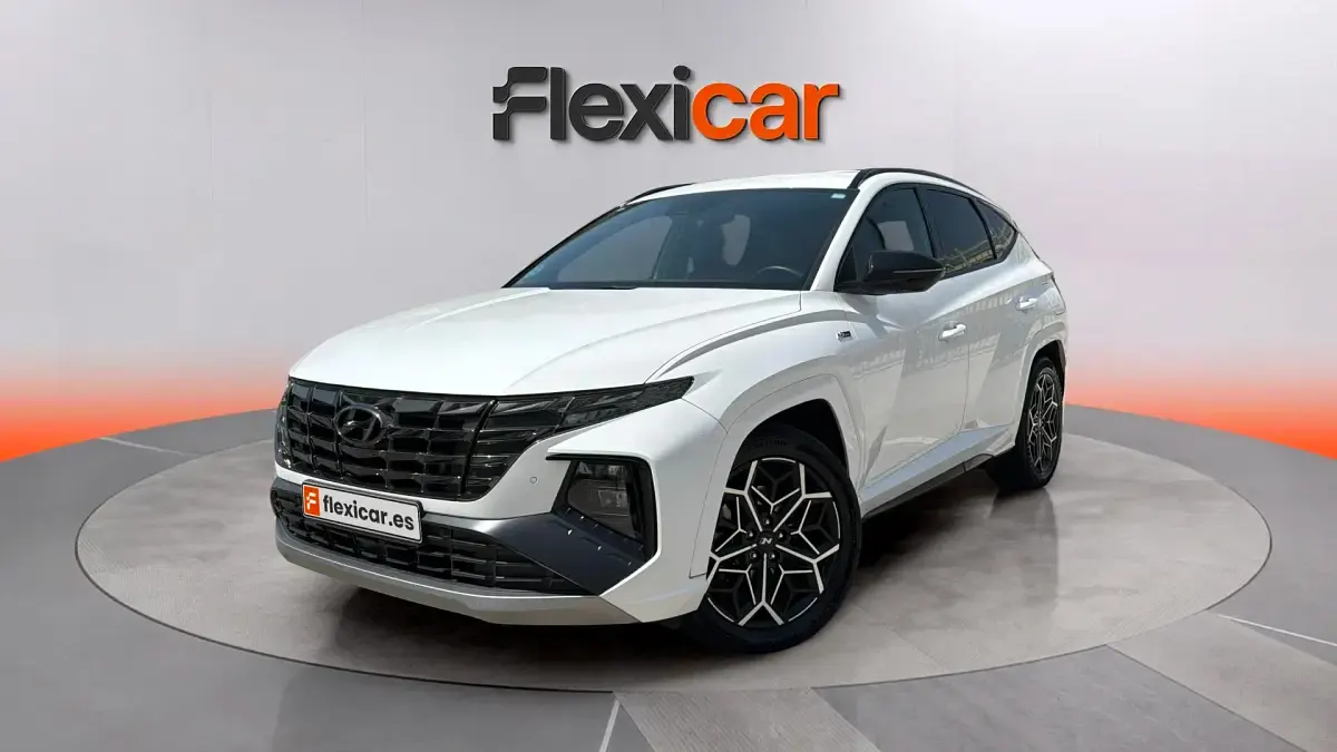 Usado Hyundai Tucson N Line 150 CV (110 kW) 2022 Blanco SUV