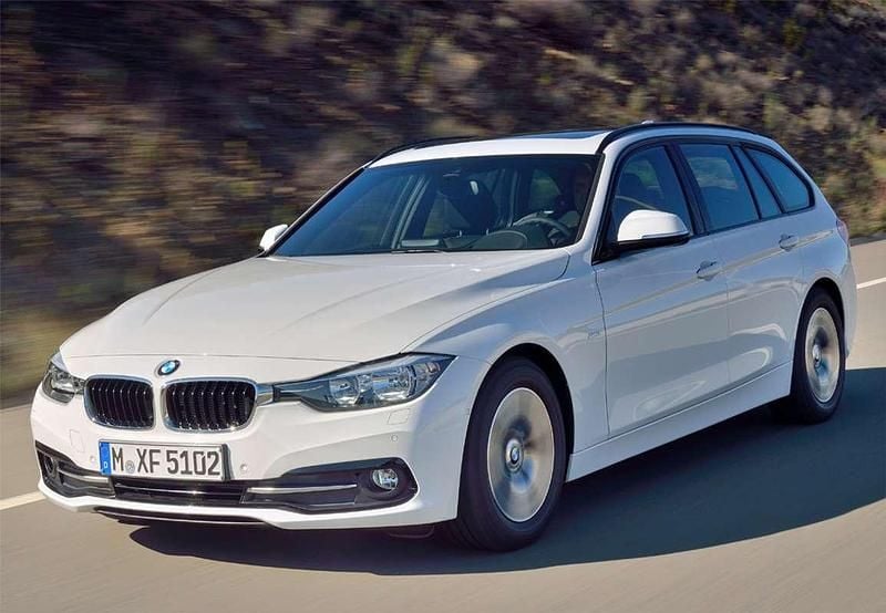 Usado BMW 320 184 CV (135 kW) 2021 Negro Familiar