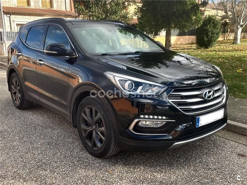 Usado Hyundai Santa Fe Style 200 CV (147 kW) 2017 Negro SUV