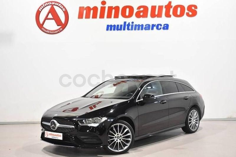 Usado Mercedes CLA250e Shooting Brake AMG line 218 CV (160 kW) 2023 Negro Familiar