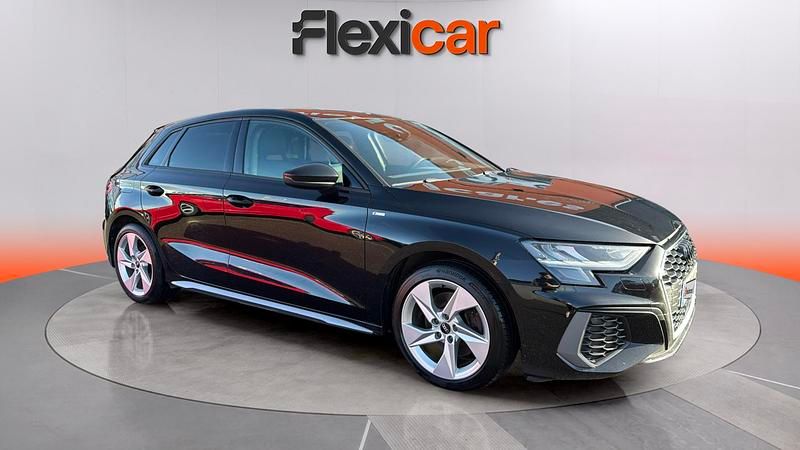Usado Audi A3 S-Line 110 CV (80 kW) 2021 Negro Berlina
