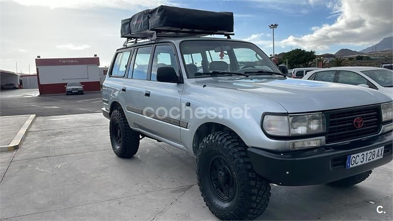 Usado Toyota Land Cruiser 170 CV (125 kW) 1996 Gris / plata SUV