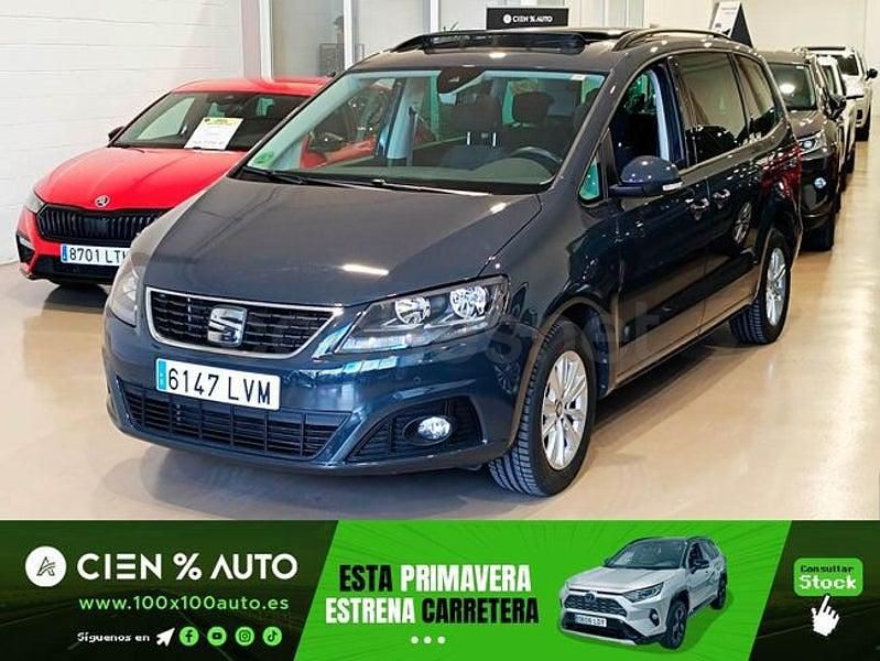 Usado Seat Alhambra Style 150 CV (110 kW) 2021 Gris / plata Monovolumen
