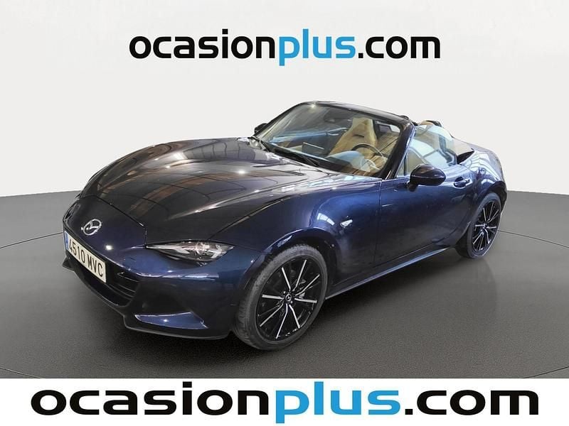 Azul Usado 2024 Mazda MX5 Kazari Descapotable | 29.900 € (Precio justo) - Imagen 1/4