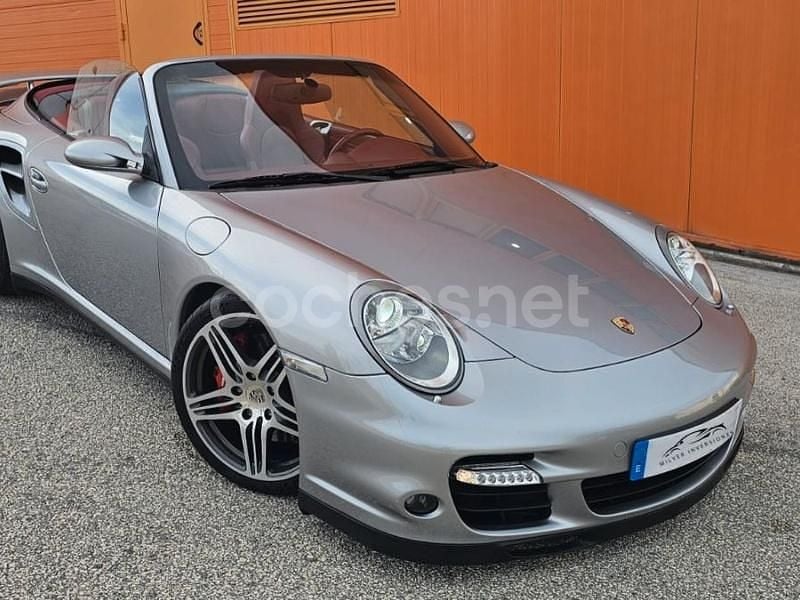 Gris / plata Usado 2008 Porsche 911 Turbo Cabriolet Descapotable | 80.000 € - Imagen 1/4