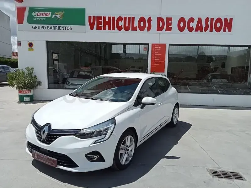 Usado Renault Clio V Intens 100 CV (73 kW) 2020 Blanco Berlina