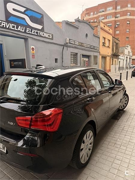 Usado BMW 116 109 CV (80 kW) 2017 Negro Utilitario