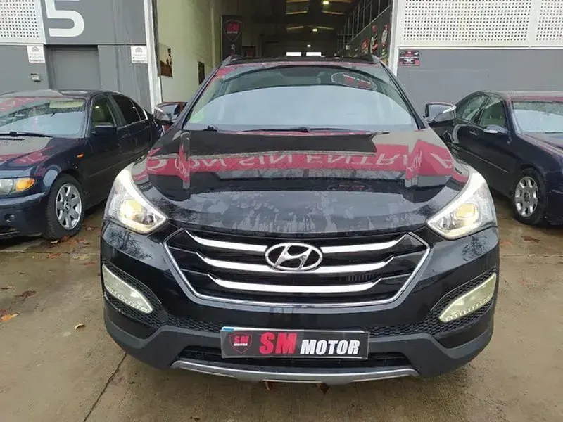 Usado Hyundai Santa Fe Style 197 CV (144 kW) 2012 Gris / plata SUV