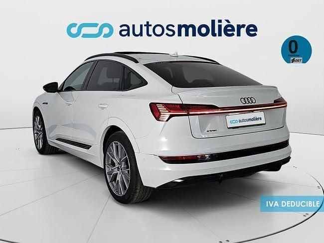 Usado Audi e-tron S-Line 300 kW (408 CV) 2021 Blanco SUV