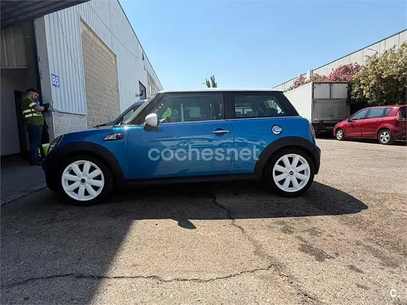 Usado Mini Cooper S Coupé 184 CV (135 kW) 2011 Azul Coupe