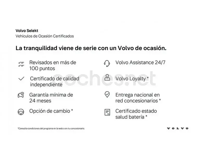 Usado Volvo XC90 Core 455 CV (334 kW) 2025 Blanco SUV