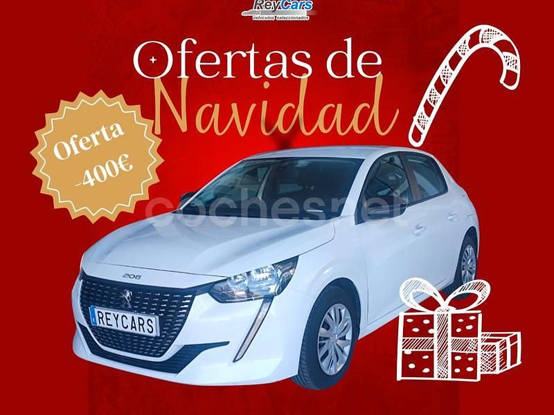 Blanco Usado 2022 Peugeot 208 Active Utilitario | 12.390 € (Precio justo) - Imagen 1/4