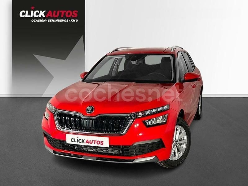 Rojo Usado 2024 Skoda Kamiq Ambition SUV | 19.200 € (Precio justo) - Imagen 1/4