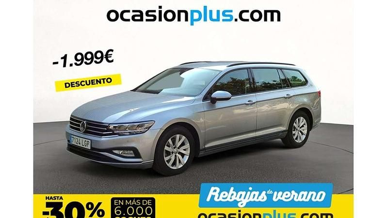 Plateado Usado 2020 VW Passat Business Familiar | 19.810 € (Precio justo) - Imagen 1/4