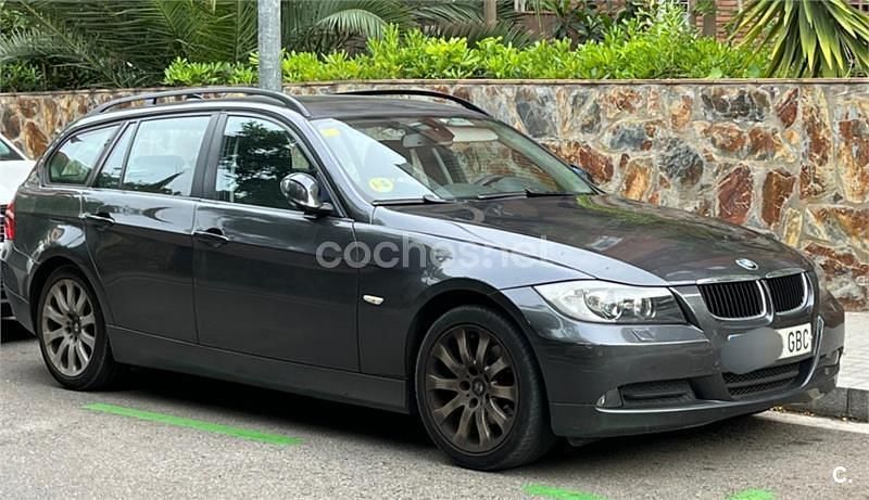 Usado BMW 320 163 CV (119 kW) 2008 Negro Familiar