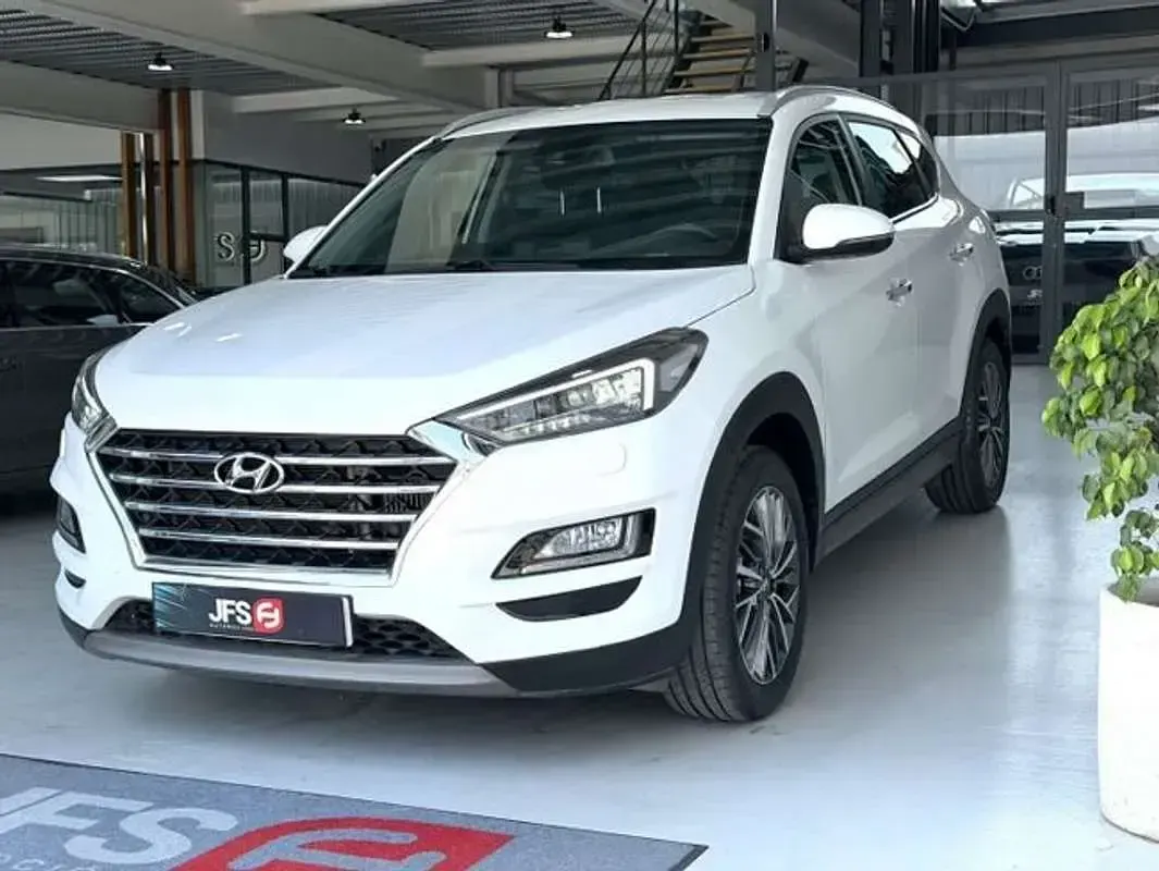 Usado Hyundai Tucson 116 CV (85 kW) 2019 Blanco SUV