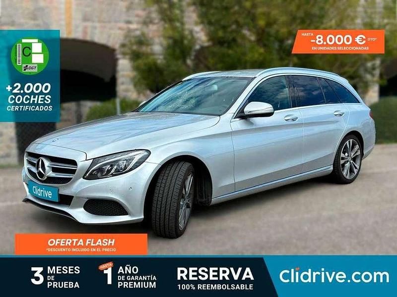 Gris Usado 2015 Mercedes C220 Avantgarde Berlina | 17.290 € (Buen precio) - Imagen 1/3