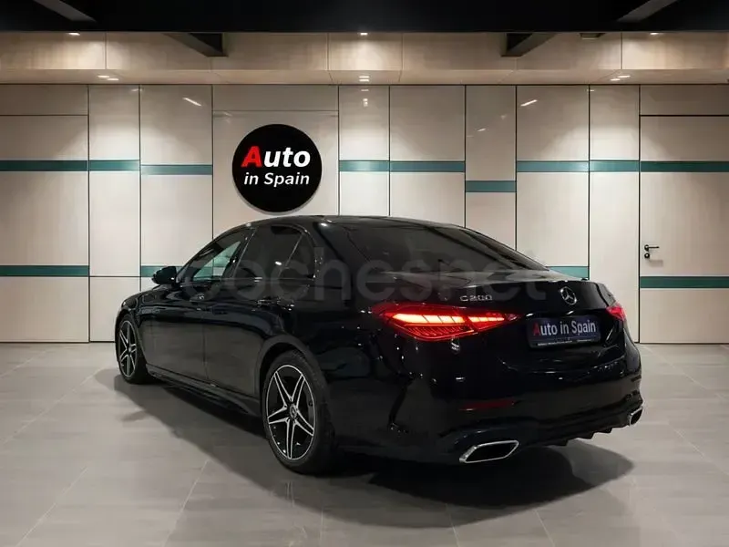 Usado Mercedes C200 204 CV (150 kW) 2022 Negro Berlina
