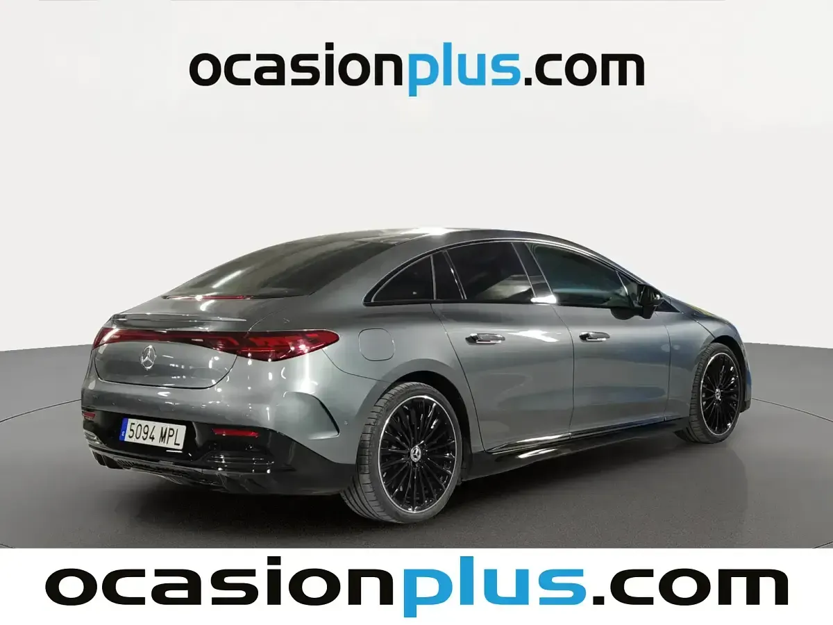 Usado Mercedes EQE350 214 kW (292 CV) 2024 Gris Berlina