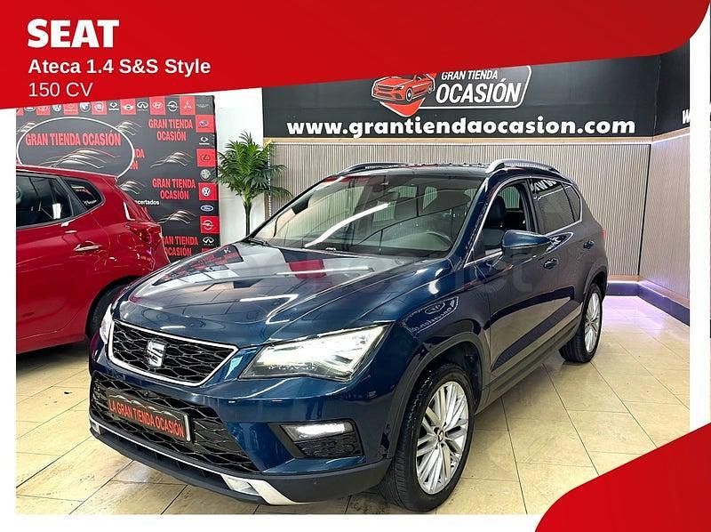 Usado Seat Ateca Style 150 CV (110 kW) 2018 Azul SUV