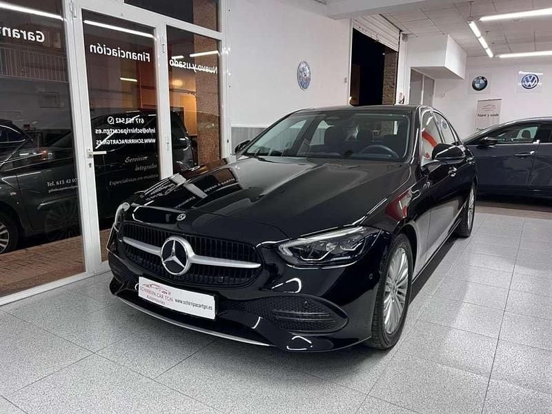 Negro Usado 2023 Mercedes C180 Berlina | 36.900 € (Buen precio) - Imagen 1/4