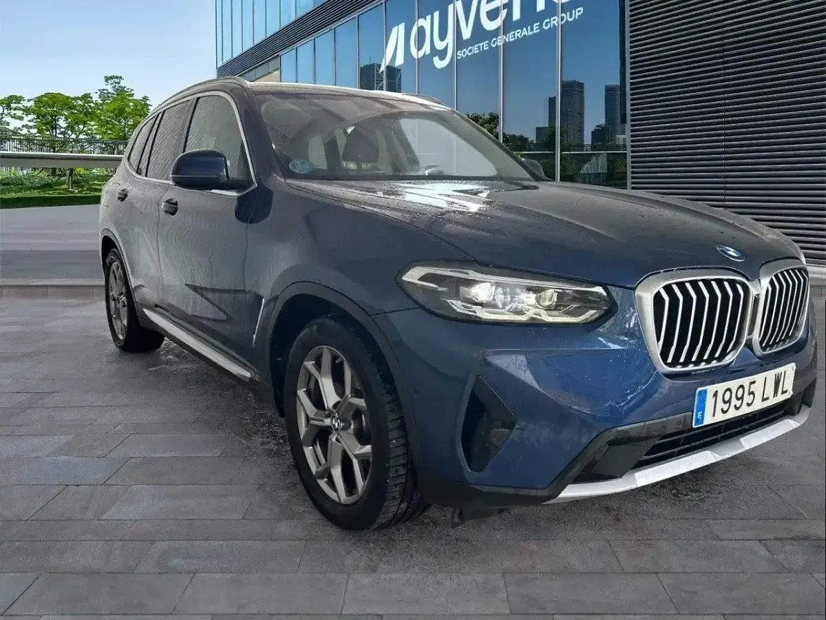 Brugt BMW X3 xLine 190 HK (139 kW) 2022 Blå SUV
