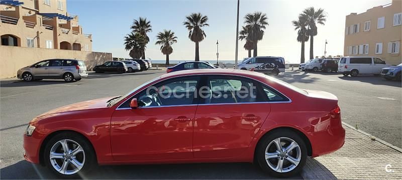 Usado Audi A4 177 CV (130 kW) 2012 Rojo Berlina