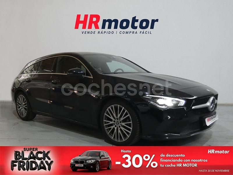 Negro Usado 2022 Mercedes CLA200 Shooting Brake Familiar | 26.400 € (Buen precio) - Imagen 1/4