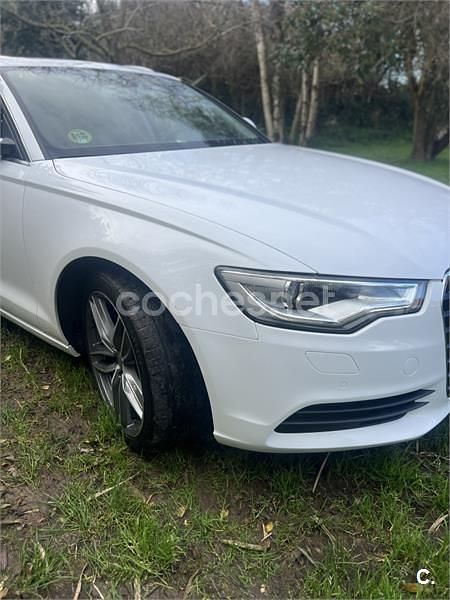 Usado Audi A6 Premium 177 CV (130 kW) 2014 Blanco Familiar