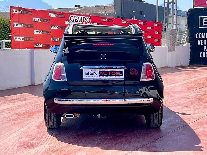 Usado Fiat 500 Lounge 69 CV (50 kW) 2018 Negro Utilitario