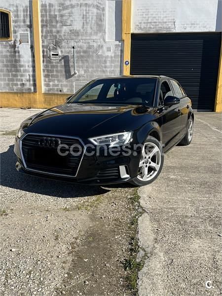 Usado Audi A3 Sport 115 CV (84 kW) 2018 Negro Berlina
