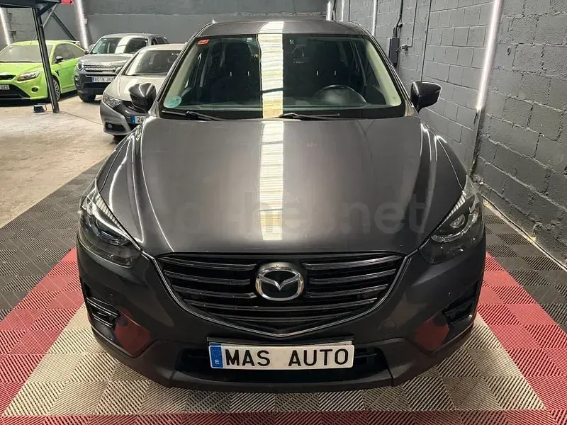 Usado Mazda CX-5 Style 150 CV (110 kW) 2016 Gris / plata SUV