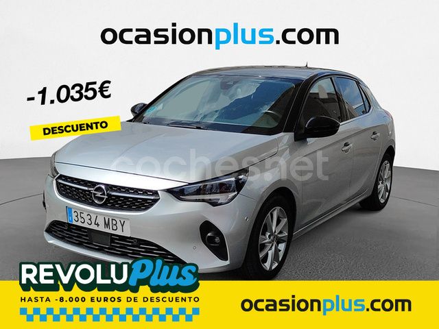 Gris / plata Usado 2022 Opel Corsa Elegance Berlina | 11.390 € (Buen precio) - Imagen 1/4