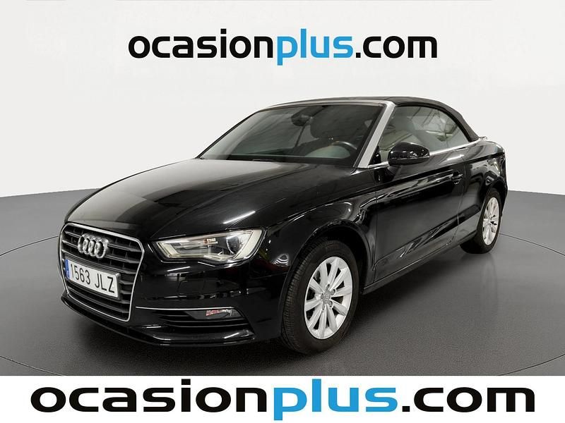 Usado Audi A3 Attraction 110 CV (80 kW) 2016 Negro Descapotable
