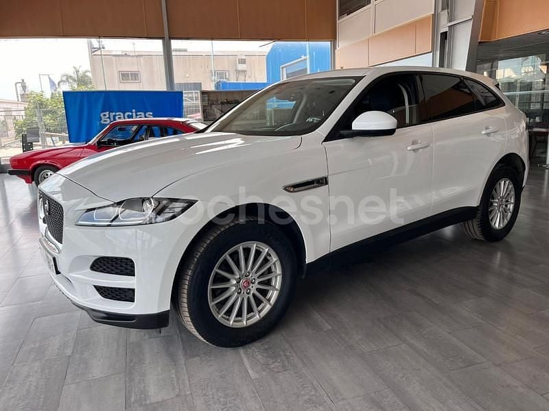 Blanco Usado 2017 Jaguar F-Pace Pure SUV | 19.990 € (Buen precio) - Imagen 1/4