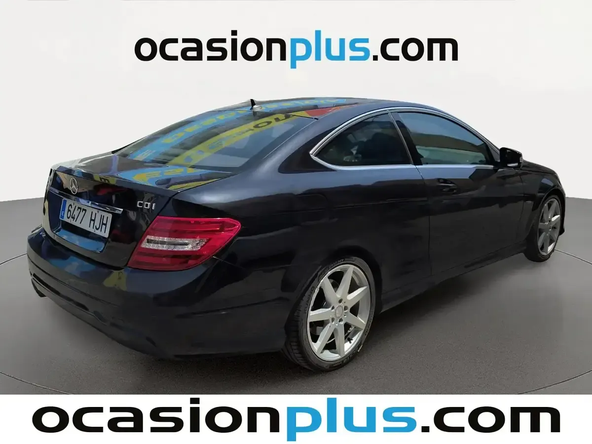 Usado Mercedes C220 170 CV (125 kW) 2012 Negro Coupe