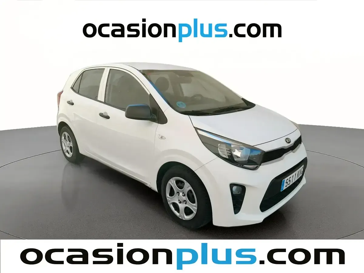 Usado Kia Picanto 67 CV (49 kW) 2019 Blanco Utilitario