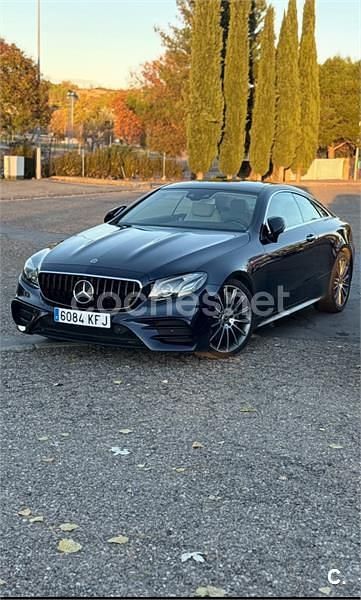 Azul Usado 2017 Mercedes E220 Coupe | 28.999 € (Precio justo) - Imagen 1/4