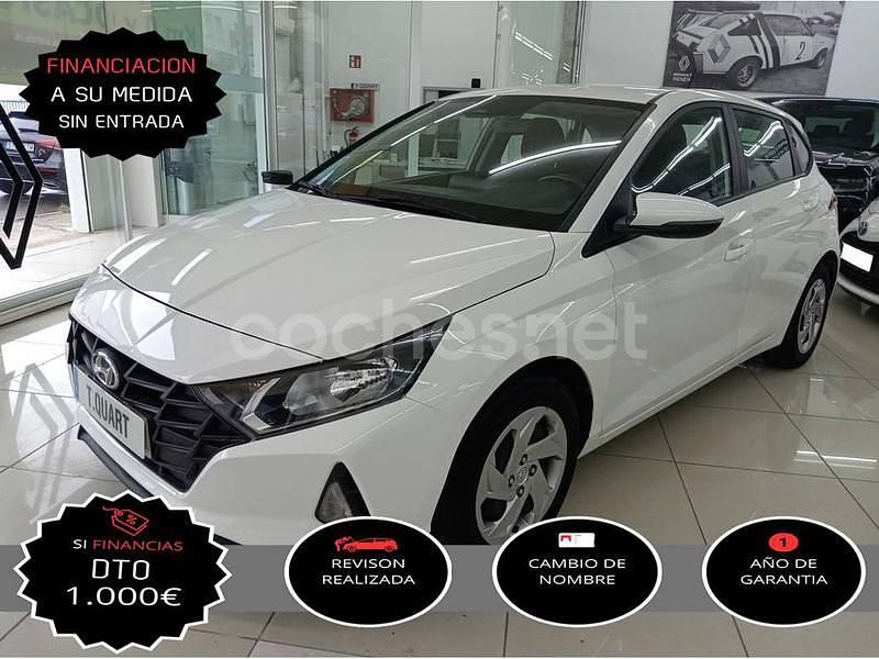 Blanco Usado 2023 Hyundai i20 Berlina | 15.900 € (Precio justo) - Imagen 1/4