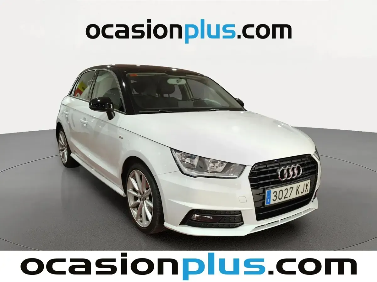 Usado Audi A1 Sportback 90 CV (66 kW) 2018 Blanco Utilitario
