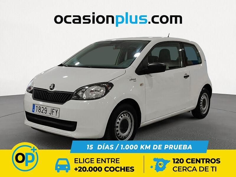 Usado Skoda Citigo Active 60 CV (44 kW) 2015 Blanco Utilitario