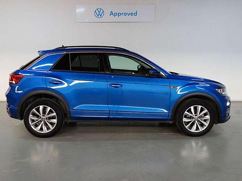 Usado VW T-Roc Advance 110 CV (80 kW) 2021 Azul SUV