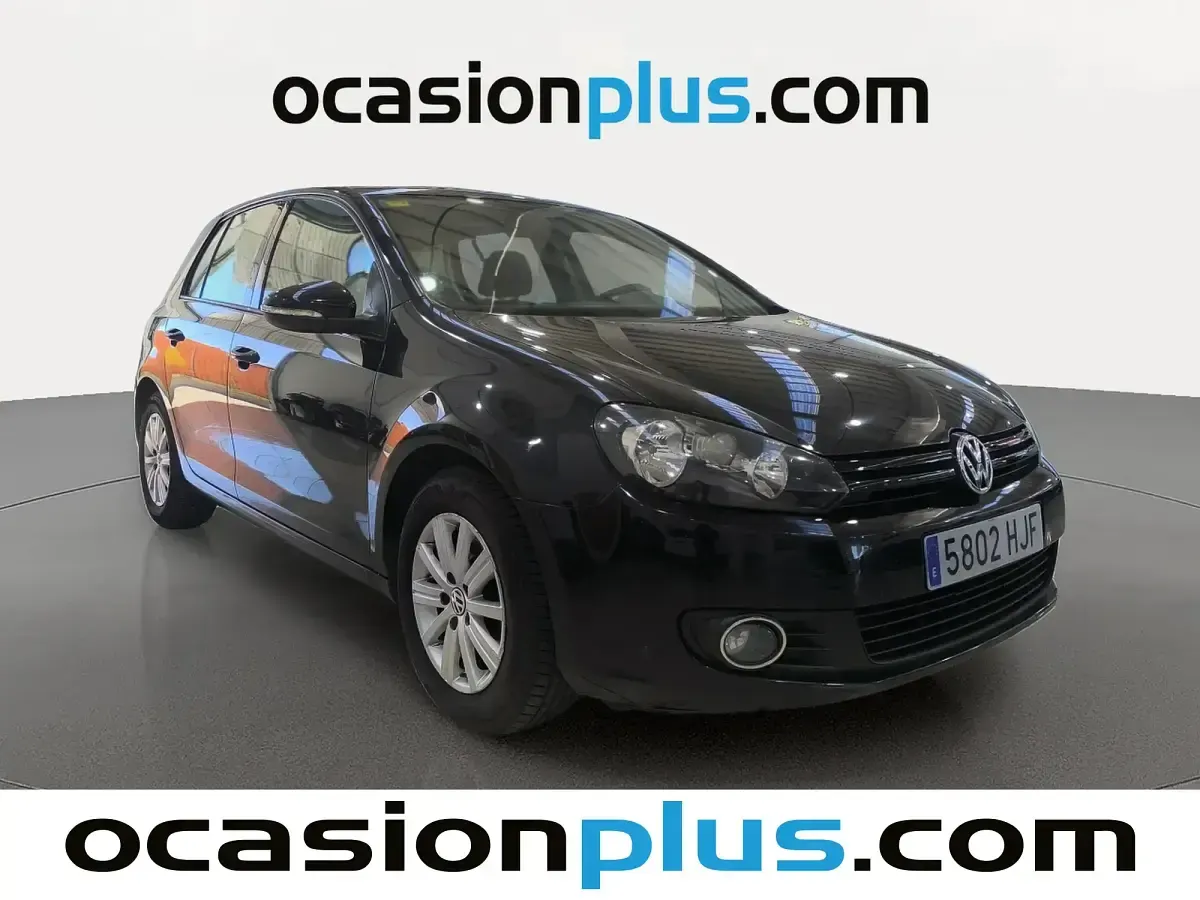 Usado VW Golf VII Advance 105 CV (77 kW) 2012 Negro Utilitario