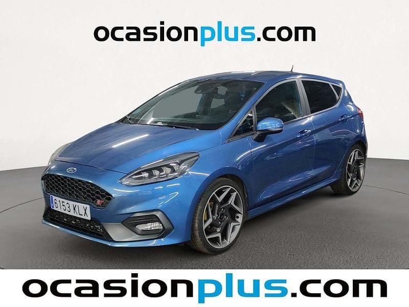 Azul Usado 2018 Ford Fiesta ST Utilitario | 16.273 € (Precio justo) - Imagen 1/4