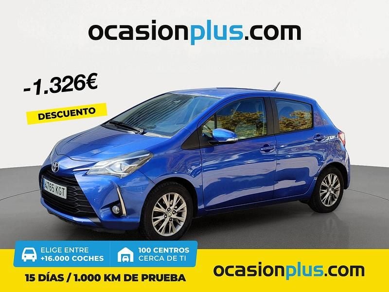 Azul Usado 2018 Toyota Yaris Active Utilitario | 14.590 € (Precio justo) - Imagen 1/4