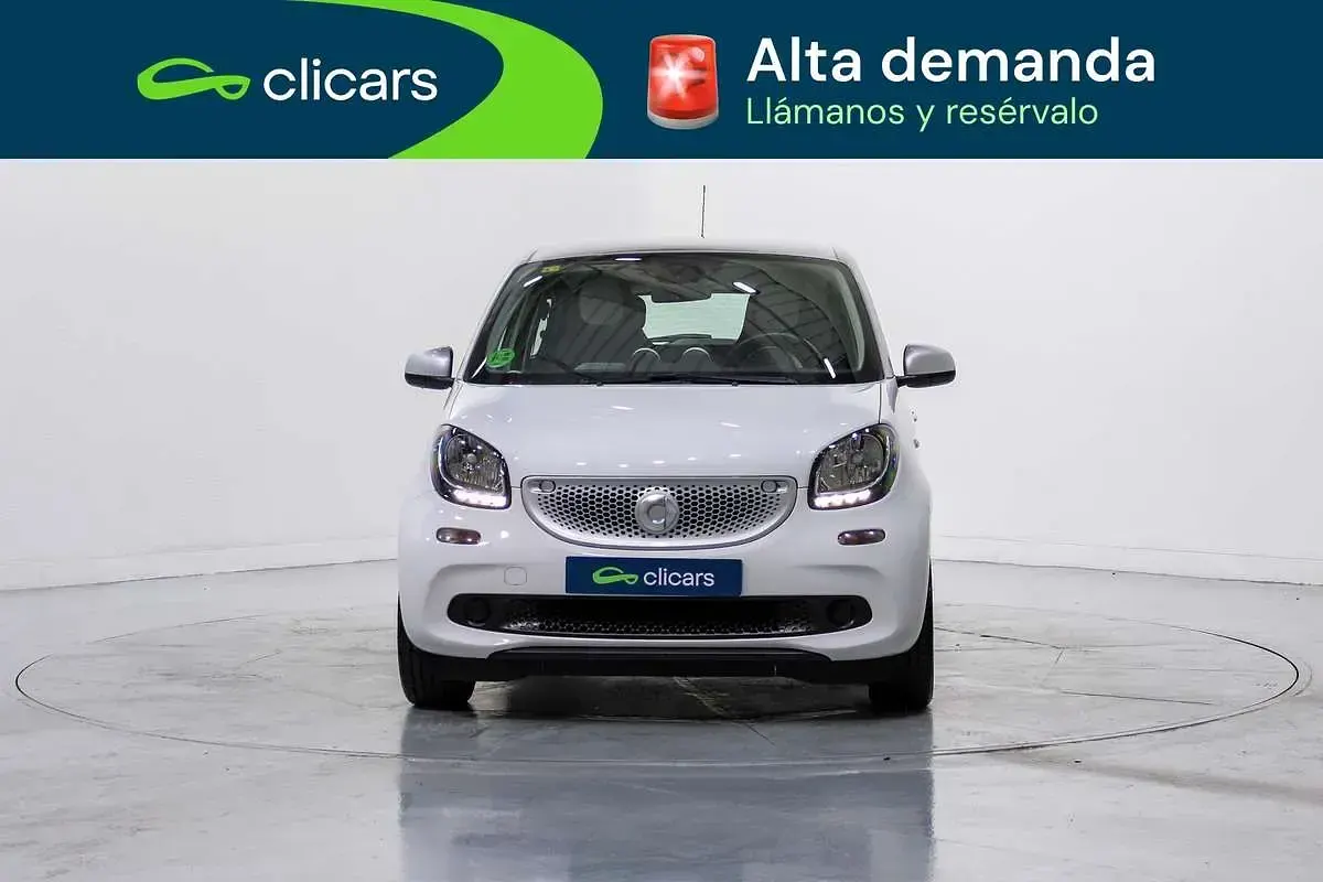 Usado Smart ForFour Passion 71 CV (52 kW) 2015 Blanco Utilitario