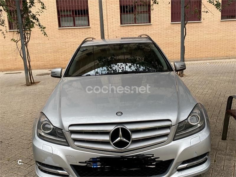 Gris / plata Usado 2012 Mercedes C200 Familiar | 6500 € (Buen precio) - Imagen 1/4