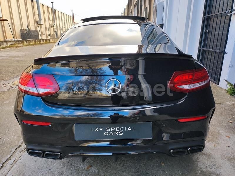 Usado Mercedes C63 AMG 476 CV (350 kW) 2017 Negro Coupe