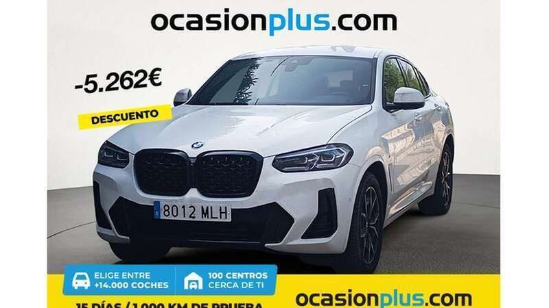 Blanco Usado 2023 BMW X4 xLine SUV | 52.628 € (Precio justo) - Imagen 1/4