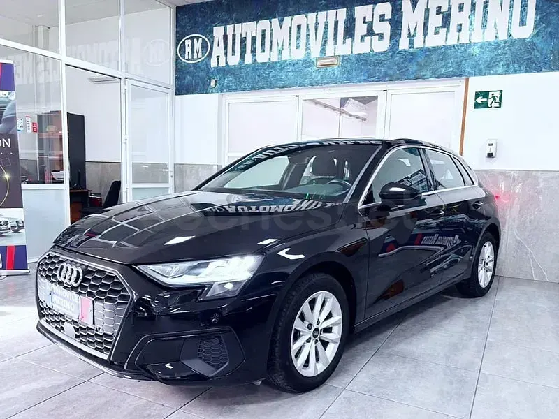 Usado Audi A3 Advanced 116 CV (85 kW) 2022 Negro Berlina